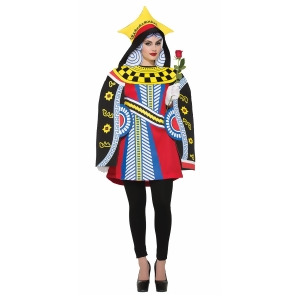 Adult Queen of Cards Costume - STANDARD
