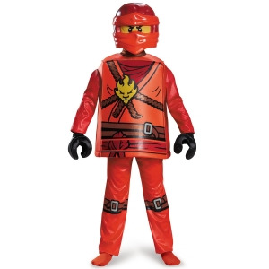 Lego Ninjago Kai Deluxe Costume for Kids - LARGE