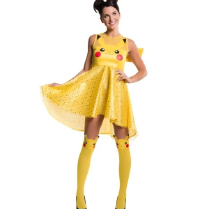 Adult Pikachu Dress Costume - MEDIUM