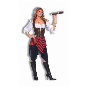 Sweet Buccaneer Pirate Costume for Women - STANDARD