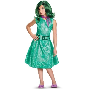 Inside Out Classic Disgust Girl's Costume - MEDIUM