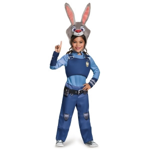 Zootopia Judy Hopps Classic Girls Costume - SMALL