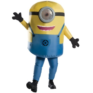 Adult Inflatable Minion Stuart Costume - STANDARD