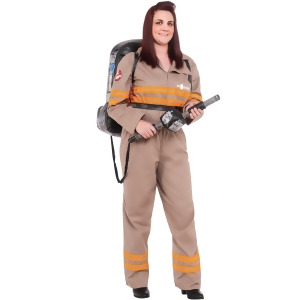 Plus Size Adult Ghost Buster's Movie Deluxe Ghostbusters Female Curvy Costume - PLUS