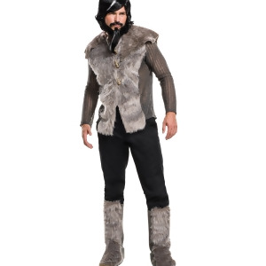 Adult Zoolander 2 Derek Zoolander Fur Coat Costume - STANDARD