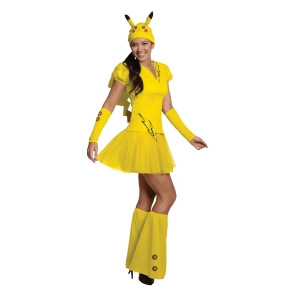 Women's Pokemon Pikachu Costume - Medium