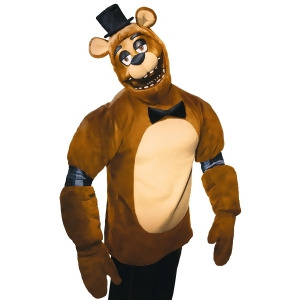 Five Nights at Freddy's Plush Freddy Costume for Adults - Standard