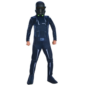 Boys Rogue One Death Trooper Costume - Medium