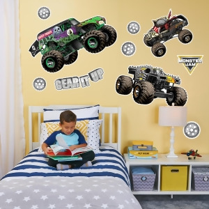Monster Jam Large Wall Decal - All