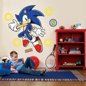 Sonic the Hedgehog Giant Wall Decals - All