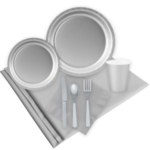 Shimmering Silver Party Pack - All