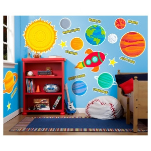 Rocket to Space Giant Wall Decal - All