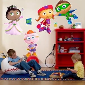 Super Why Giant Wall Decals - All