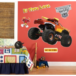 Monster Jam El Toro Giant Wall Decal - All
