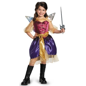 Tinker Bell and The Pirate Fairy Pirate Zarina Kids Costume - Medium