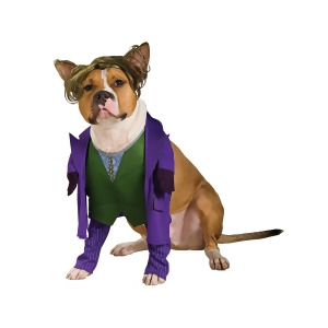Joker Pet Costume - Medium