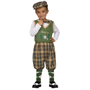 Golfer Toddler Costume - 3-4T