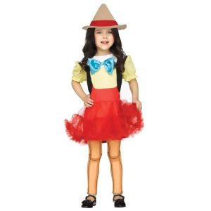 Wooden Girl Doll Toddler Costume - 2T