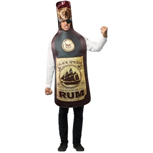 Get Real Rum Bottle Adult Costume - Standard