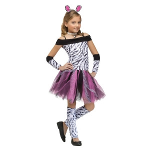 Zebra Child Costume - Large