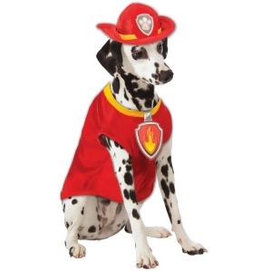 Paw Patrol Marshall Pet Costume - Medium
