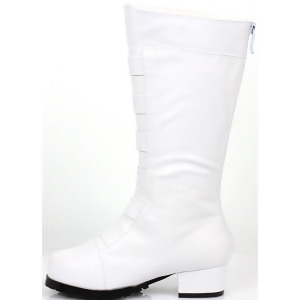 White Boots For Boys - Medium (13/1)