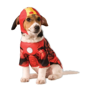 Iron Man Costume For Pets - Large