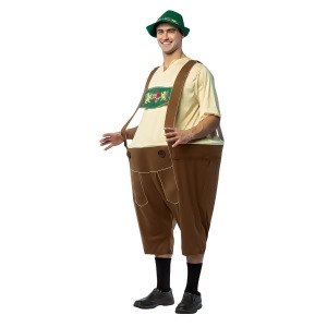 Lederhosen Hoopster Adult Costume - Standard