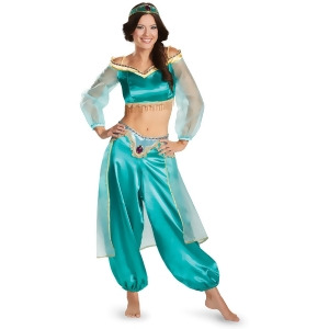 Disney Princess Jasmine Prestige Fab Costume For Women - Large (12-14)