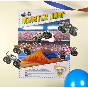 Monster Jam 3D Stick the X Game - All