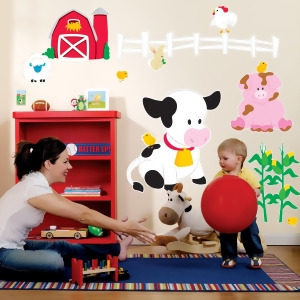 Barnyard Giant Wall Decals - All