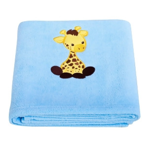 Giraffe Applique Fleece Blanket - All