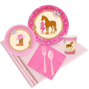 Western Cowgirl 24 Guest Party Pack - All