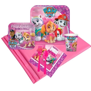 Pink Paw Patrol 16 Guest Party Pack - All