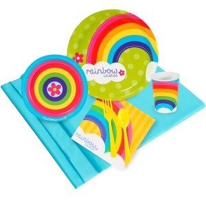 Rainbow Wishes 24 Guest Party Pack - All