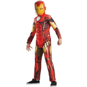 Avengers Assemble Deluxe Iron Man Kids Costume - Large (12-14)