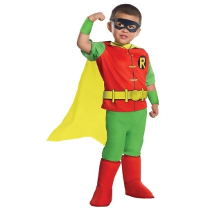 Dc Comics Robin Deluxe Toddler Costume - 3T-4T