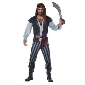 Scallywag Pirate Men's Adult Costume - Large