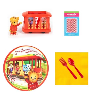 Daniel Tiger's Neighborhood Tableware and Cake Topper Kit - All