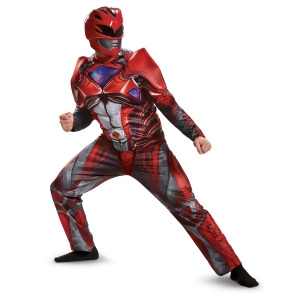 Power Rangers Red Ranger Muscle Adult Costume - X-Large