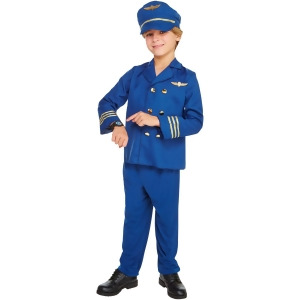 Jet Set Pilot Child Costume - Medium (8-10)