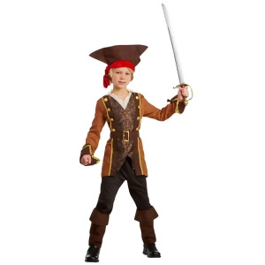 Salty Sea Captain Child Costume - Small (4-6)