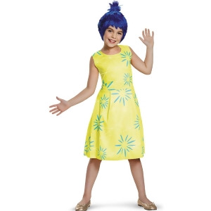 Disney Inside Out Classic Joy Costume For Girls - Large