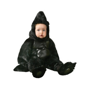 Gorilla Deluxe Toddler Costume - Infant 12-18