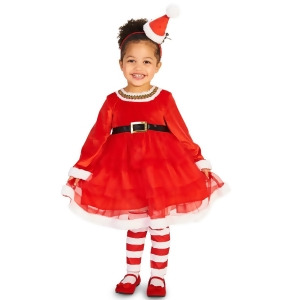 Christmas Diva Child Costume - Small