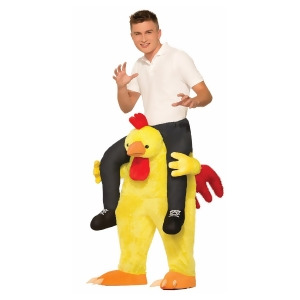 Ride a Chicken Adult Costume - One Size