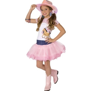 Planet Pop Star Cowgirl Child Costume - Large