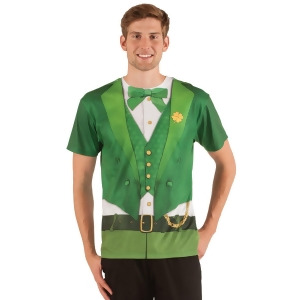 St. Patrick's Day Leprechaun Adult Shirt - XX-Large