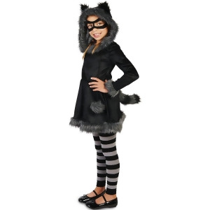 Raccoon with Tights Child Costume - Medium