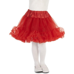 Layered Child Tutu Red - All